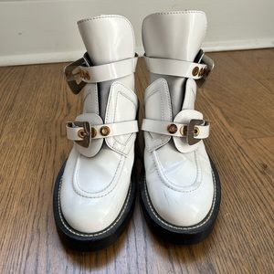 Balenciaga combat boot